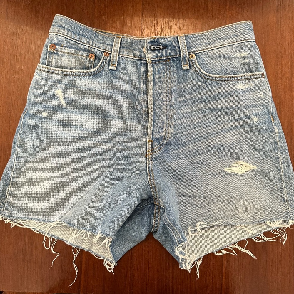 Rag and Bone Maya High Rise Shorty Short